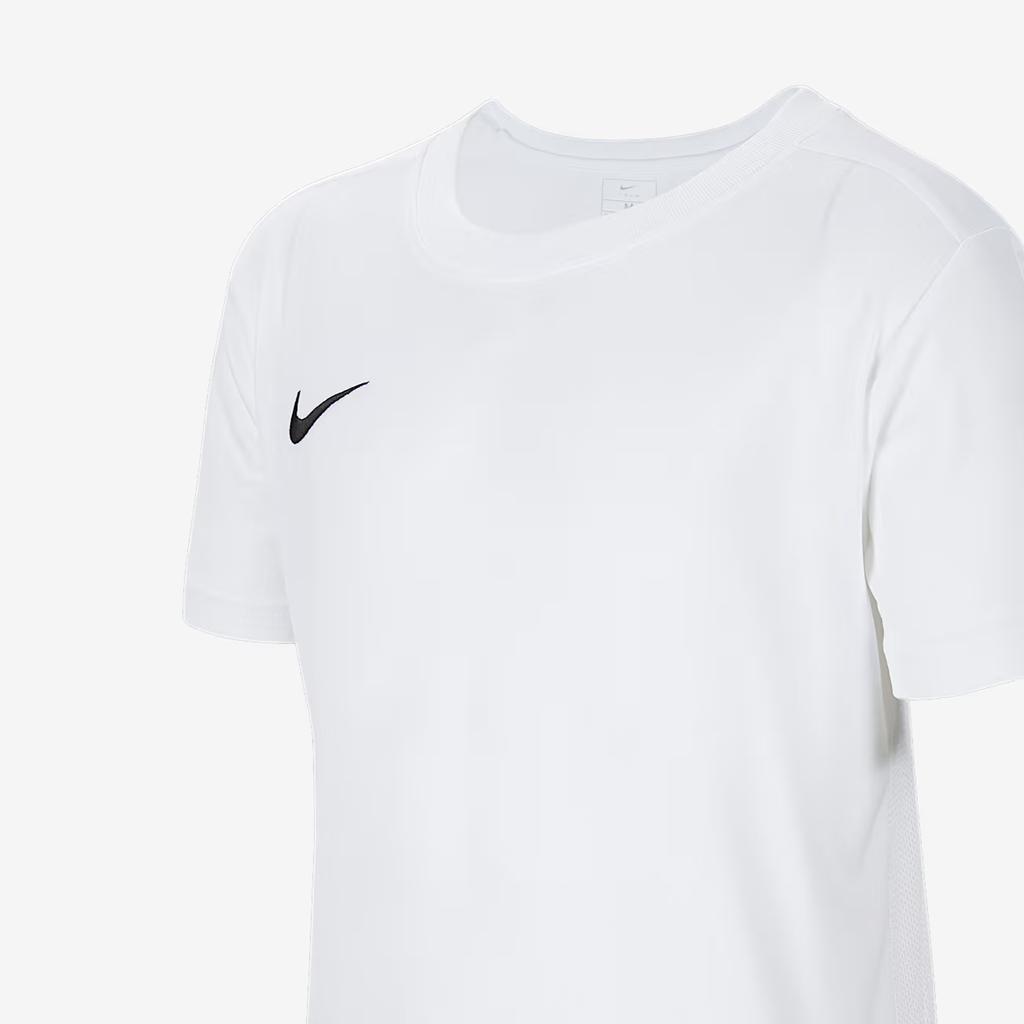 Nike Dri-Fit Park VII Comfortable Fashionable Simple Short Sleeve Quick Dry T-Shirt Kids Tops White IB8677-100
