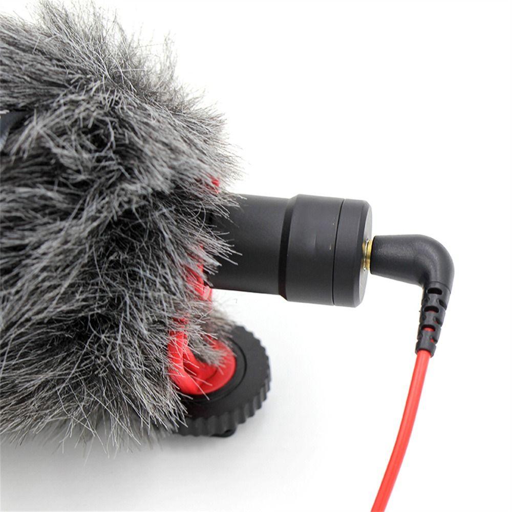 Camera Accessories Spring 3.5mm Cable TRS to TRS Cable Microphone to Camera Coiled Microphone Cable