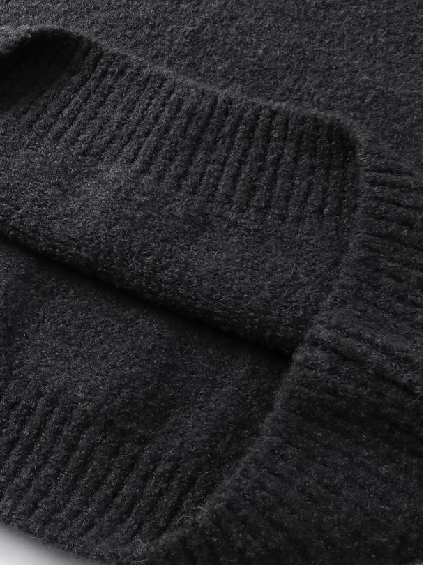 Correct Version LV Plaid Knit Sweater: Unisex Fashionable Loose Pullover