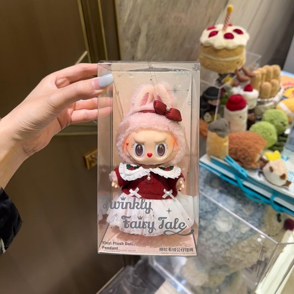 Auto-Lüftungsschlitz-Ornament LABUBU Sommer Mokoko Frühlingsblume Süßling Vinylpuppe Rucksackanhänger Dekoration Puppe Frühling Wilde Puppe Autoanhänger Sammlerstück