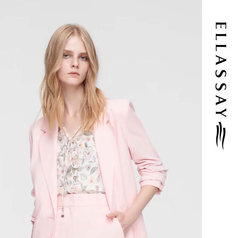 ELLASSAY Women s Easy-Care 3/4 Sleeve Blazer M