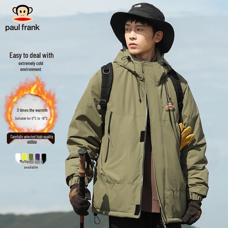 

Paul Frank Men s Winter Hooded Padded Jacket 3XL