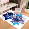 Astro Bot3 Bedruckter Saugfähiger Waschbarer Teppich, Rutschfeste Badezimmerteppiche, Küchenteppiche, Yogamatte, Eingangsbereich Wohnzimmer, Camping-Picknickteppiche