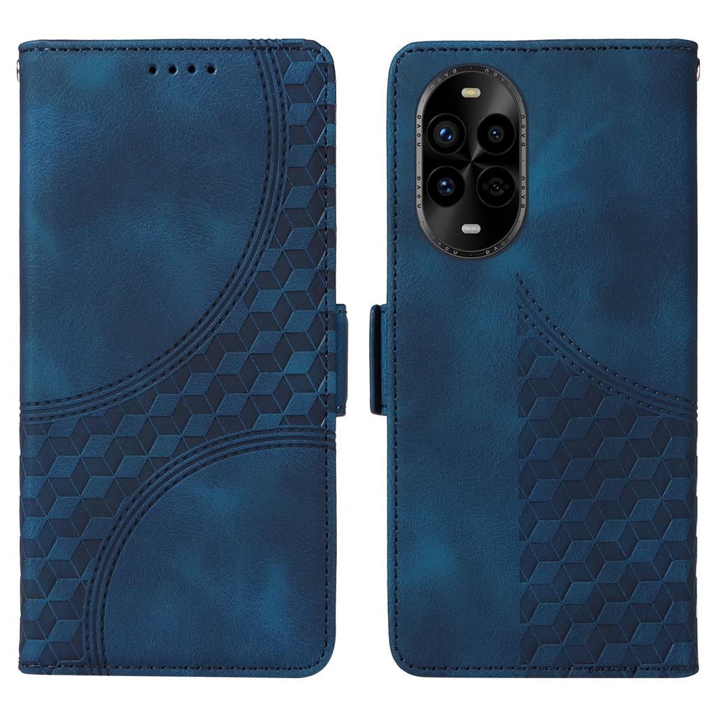 For Huawei Nova 14 Pro 5G/nova 13 Pro 5G Case PU Leather Phone Cover Rhombus Starry Imprinted