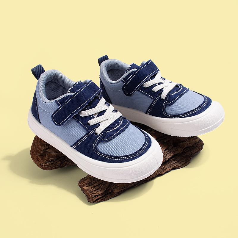 

Casual Boys Sports Shoes with Soft Soles, Girls Versatile Casual Flats 27 синий