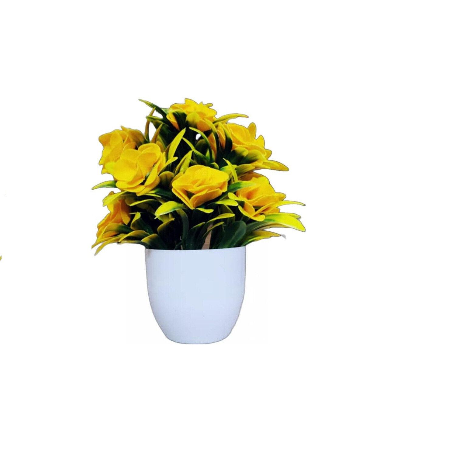 

@Rose Artificial Flower Pot for Home Decoration Pack of 2 VD-361-60%OFF