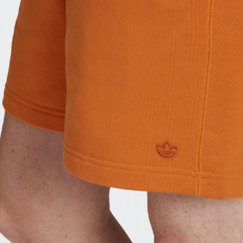 Adidas Originals Trefoil C Short Ft Solid Sport Shorts Men Bottoms Dark-Orange HF6364