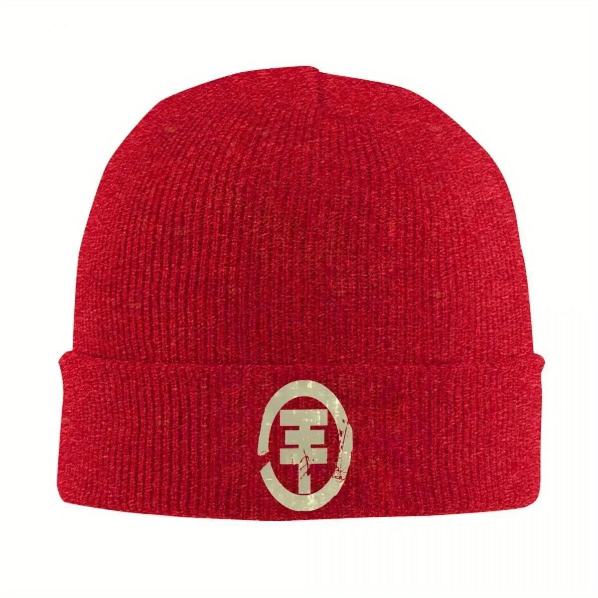 Logo Tokio Hotel Band Knitted Hat Womens Unisexs Beanies Autumn Winter Hats Tour Rock GerUnisex Pop Crochet Caps