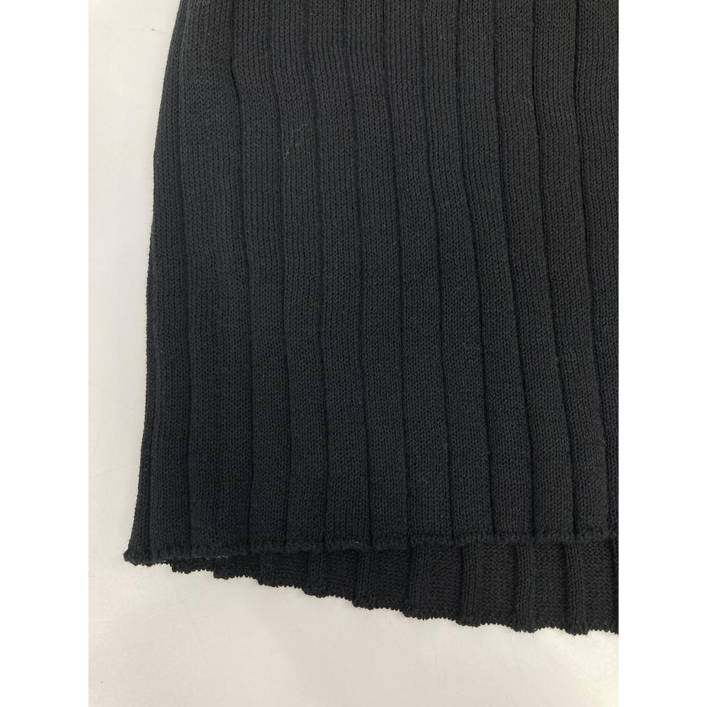 EVERY DAY I LIKE 23 Years Black Ribbed Knit Tops F blackUsed