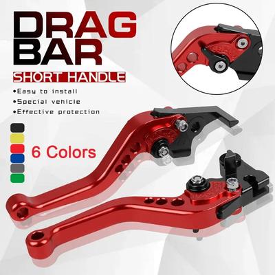 Maneta de Embrague Freno Manillar Tambor Palanca Universal para Motocicleta Compatible con BMW Honda Suzuki Accesorios para Motocicleta Modificación Aleación CNC