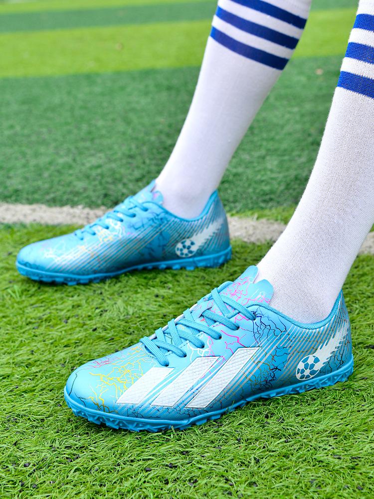 Football Shoes Men's TF Broken Nails Non-slip Children's Primary and Secondary School Students Youth Professional Game Training Sports Football Shoes