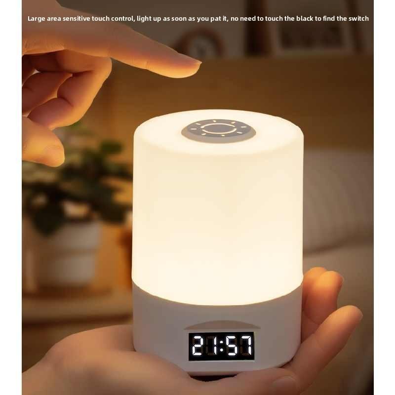Sleep Night Light Led Table Lamp Usb Energy Saving Clock Lamps Protecting Eye