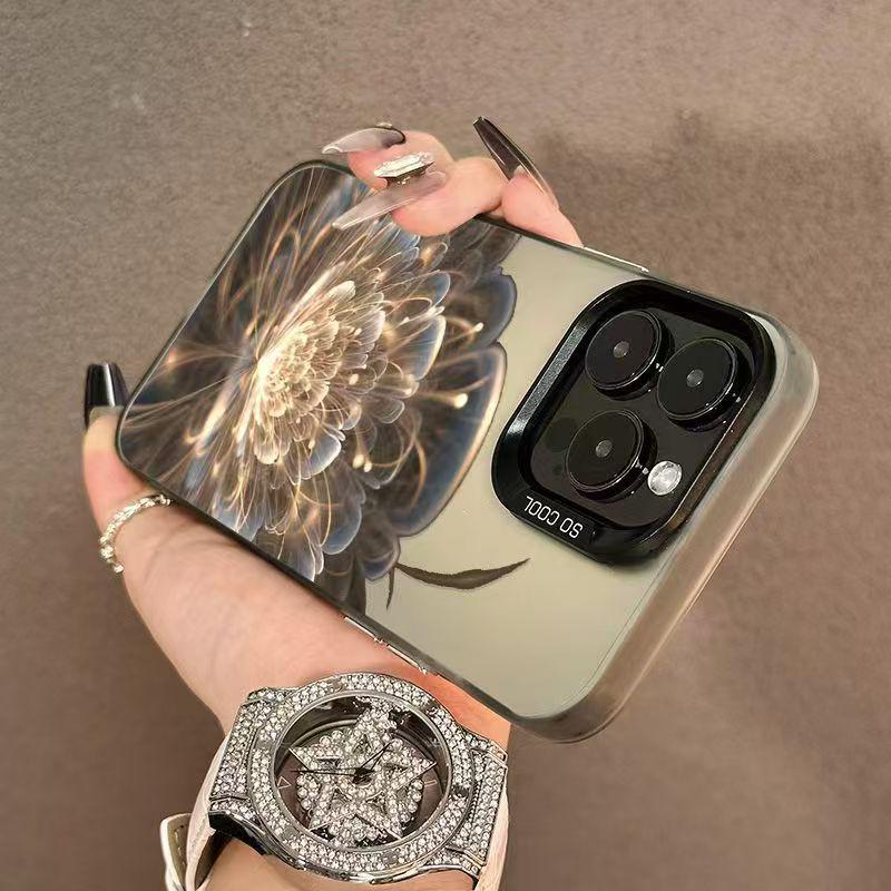 Lotus Good Luck Phone Case: Compatible with iPhone 11 to 17, including 15 Pro Max, 16, 13 Pro, and 12 XR.