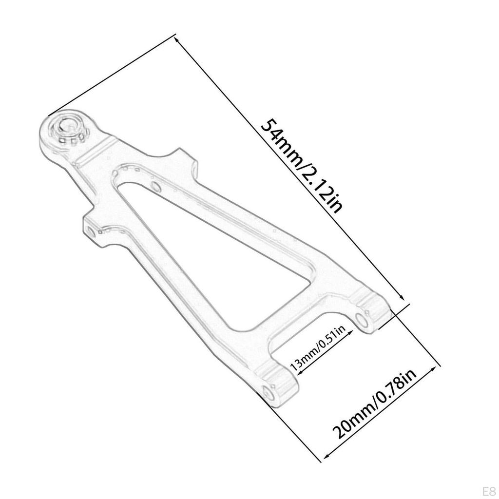 2 Parts RC LOWER Swing Arm Spare 1:20 High Performance Pieces Modification Part Suspensions