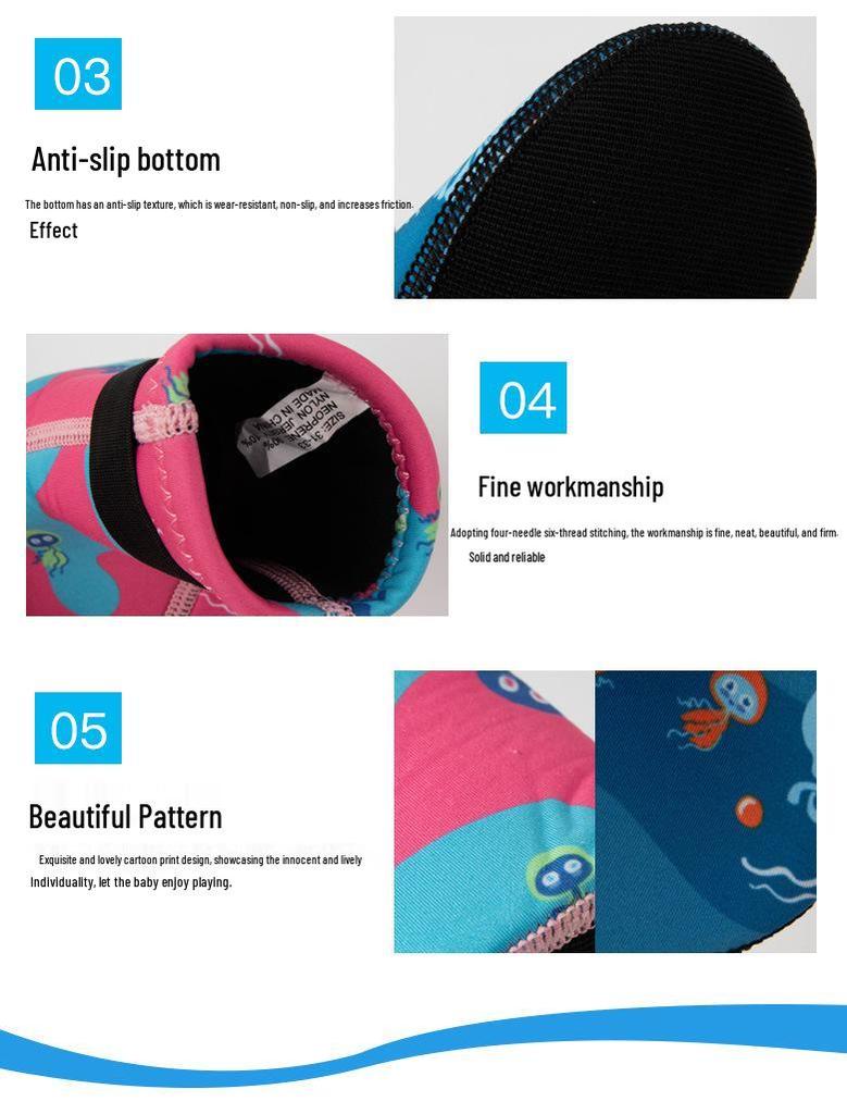 3MM Kinder Anti-Rutsch Strandsocken: Warmer Tauchschutz für Winterschwimmen und Schnorcheln