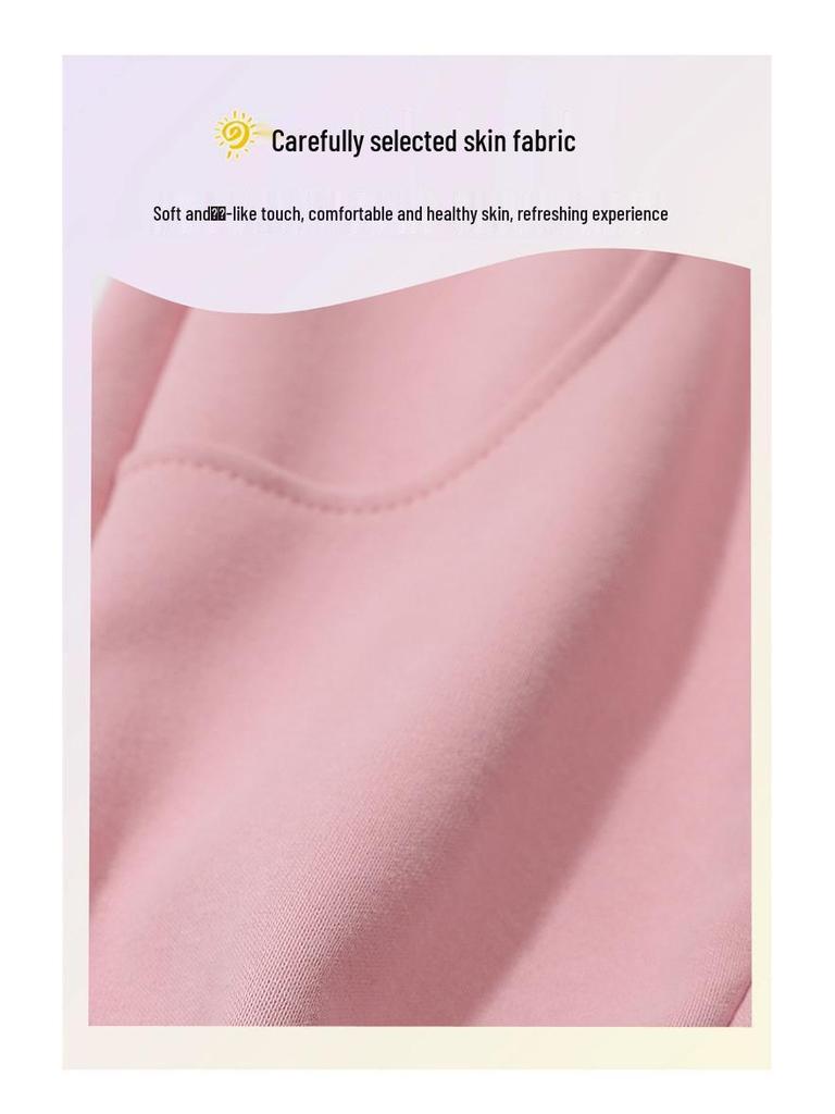 Girls' Sweet Cartoon Sweatshirt Set - Spring/Autumn Fashion Two-Piece Casual Outfit.