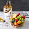 Clear Fruit Storage Basket Plastic Drinks Chiller Bin Thickened Ice Bucket  Party