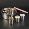 Combination Seasoning Box with Lid Canister for Restaurant Kitchen Household Thickened Seasoning Storage Box Canister