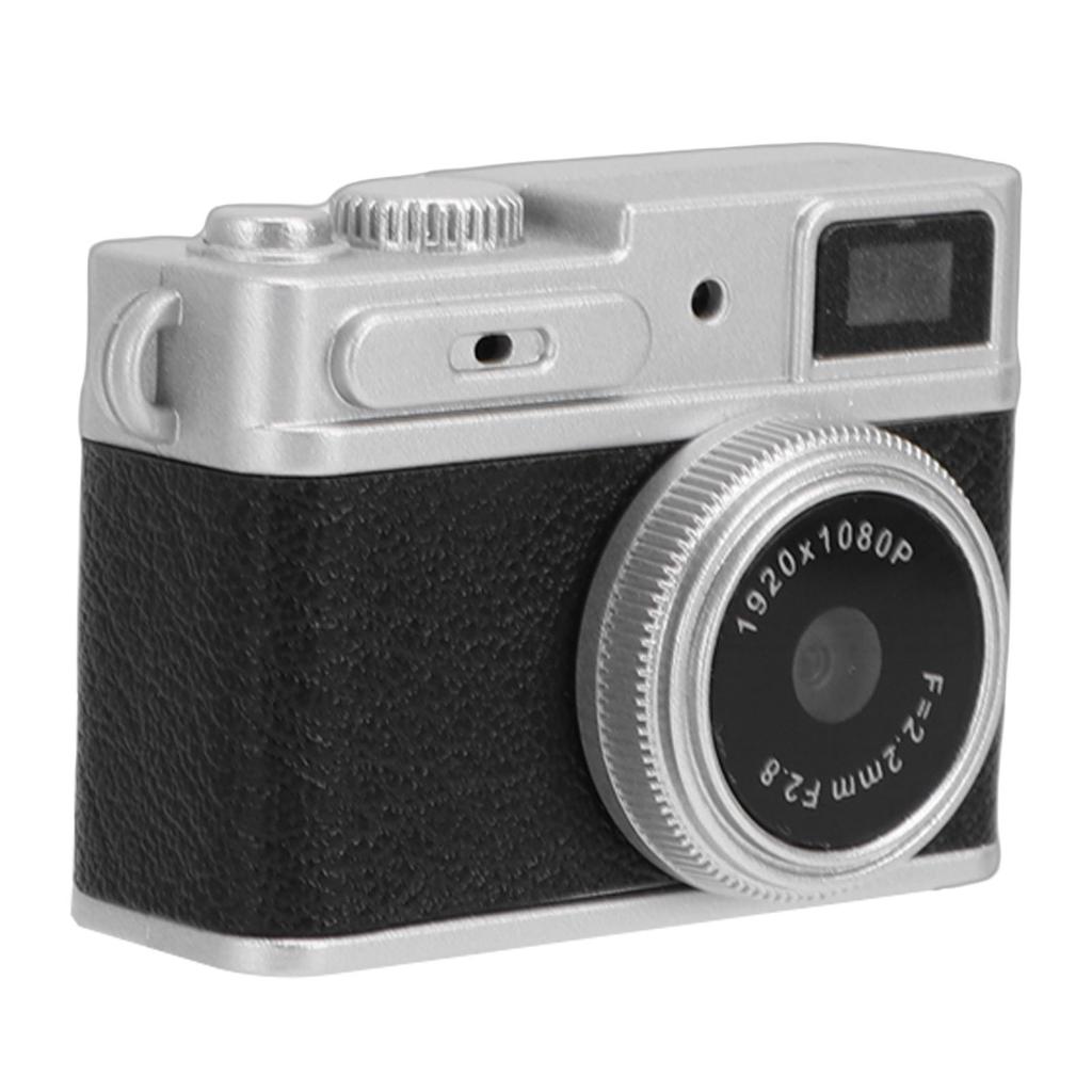Keychain Digital Camera 1080P FHD Tiny Video Camera 0.96in Screen Vintage Portable Video Recorder