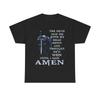 Il Diavolo Pensava di Aver Vinto T-shirt Unisex in Cotone Pesante Fede Cristiana