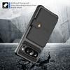 ZM03 For Google Pixel 9 Pro XL Case with Card Holder PU Leather+TPU Phone Back Cover