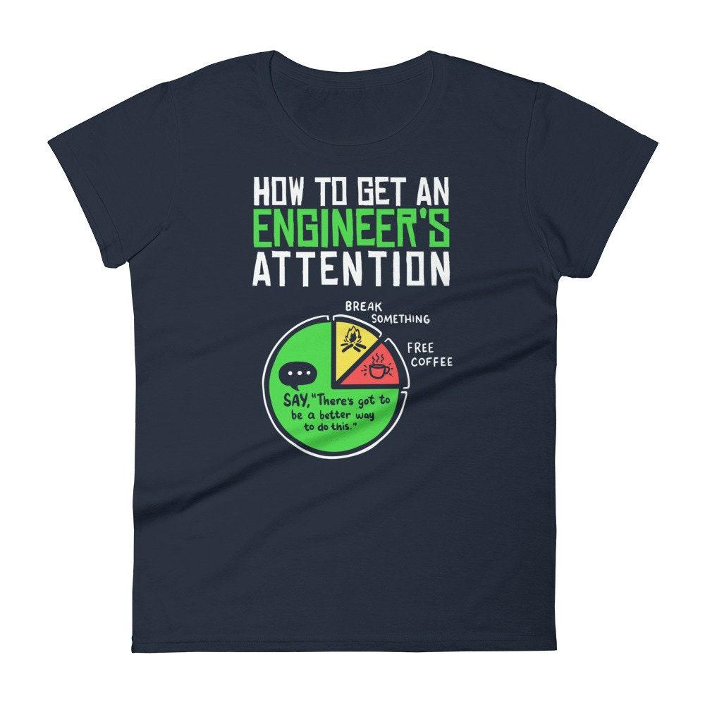 Funny Engineer Shirt Men, Engineering Lover T-shirt, Science Nerd Programmer Developer Tshirt, Mechanical Chemical Engineer Tee