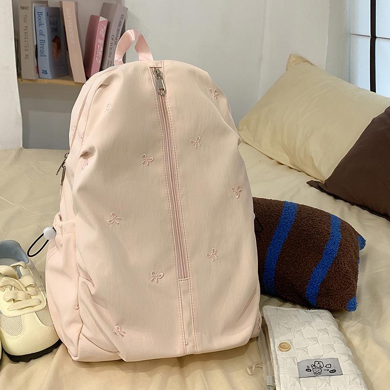 Simple Small Backpack for Girls High School and College Students