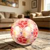 1PC Abstract Watercolor Flow Floral Soccer Ball Size 5 Football Machine Sewn Indoor/Outdoor Universal Football A65