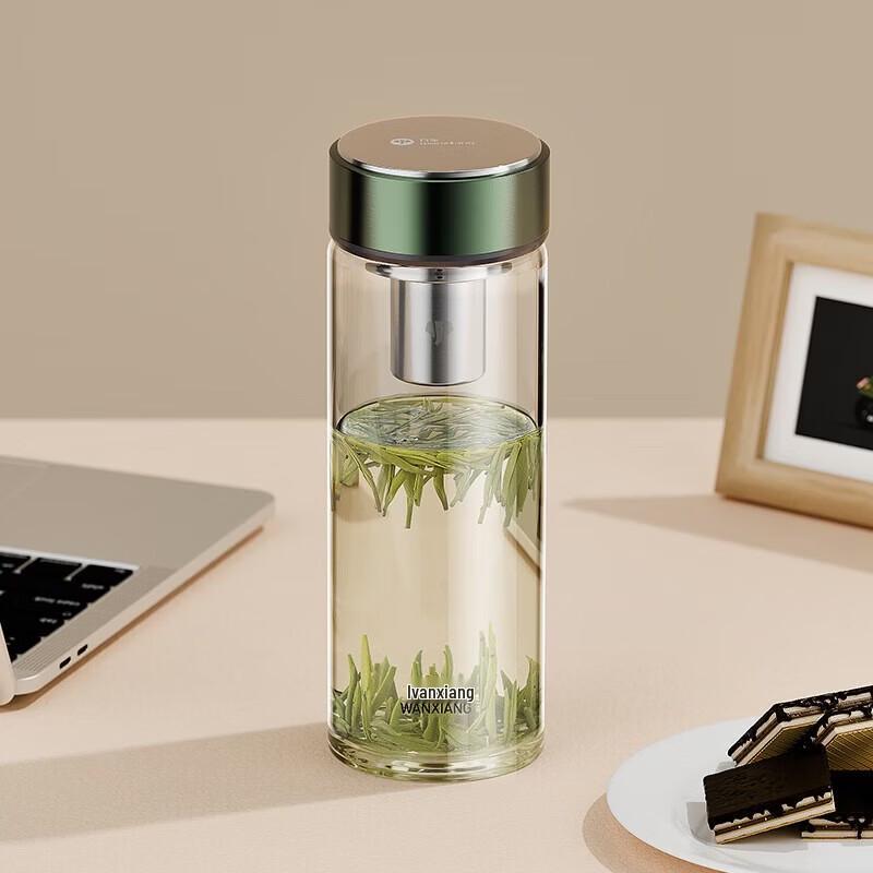 

WANXIANG Single-Layer Glass Water Bottle with Infuser