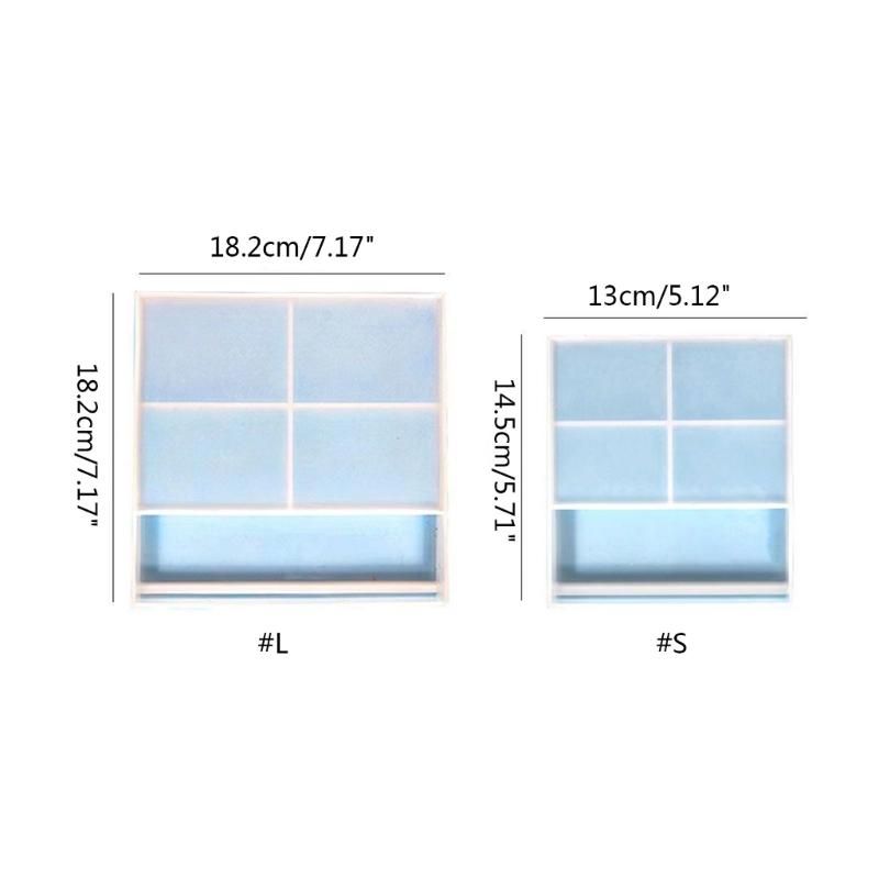 Rectangle Silicone Photo Frame Mold,DIY Personalized Photo Silicone Tool for Making Souvenir Handmade Craft Home Decor