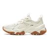Li Ning Brown Sugar Cushioning Slip Resistant Abrasion Resistant Support Low top Casual Shoes Women's Ecru AGCW098-1