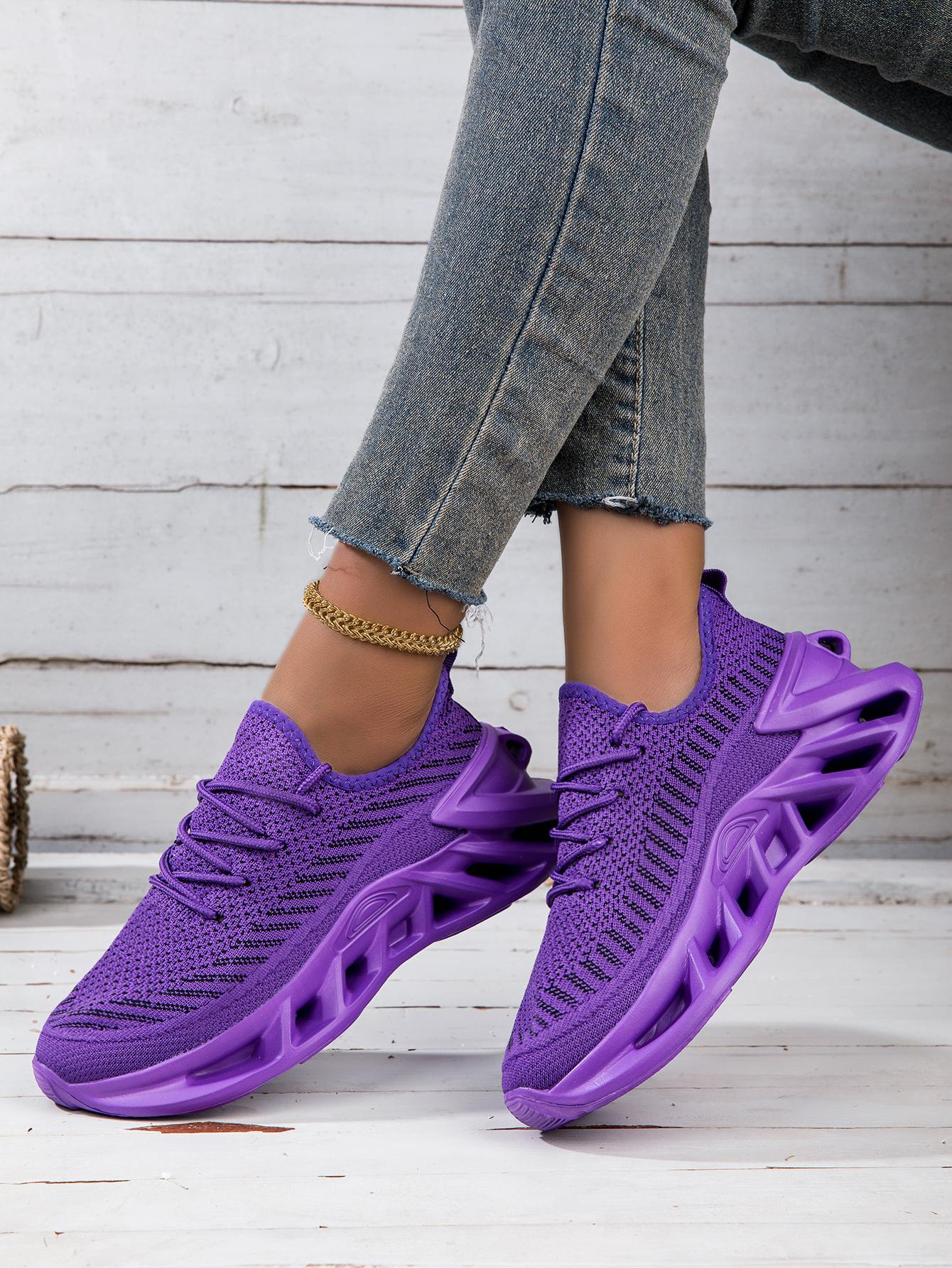 

Женские кроссовки для бега, красные амортизирующие кроссовки для бега, летние дышащие спортивные повседневные легкие кроссовки на мягкой подошве 36 фиолетовый