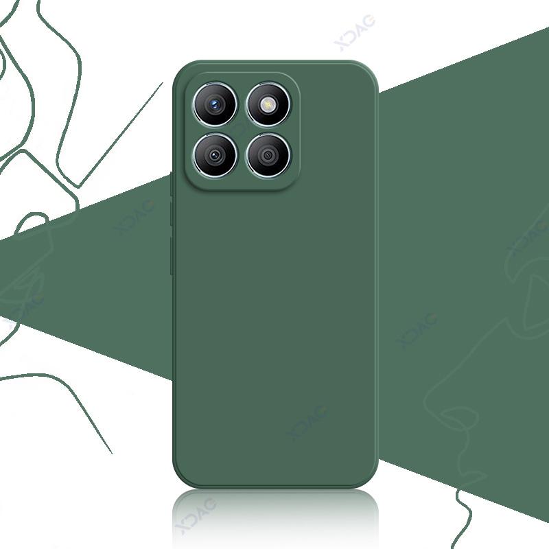 Pouzdra na mobilní telefon pro Honor X8B HonorX8b 6,7" Global 360 Měkké Luxusní Čtvercové Tekuté Silikonové Zadní Kryt Vodotěsné Sáčky