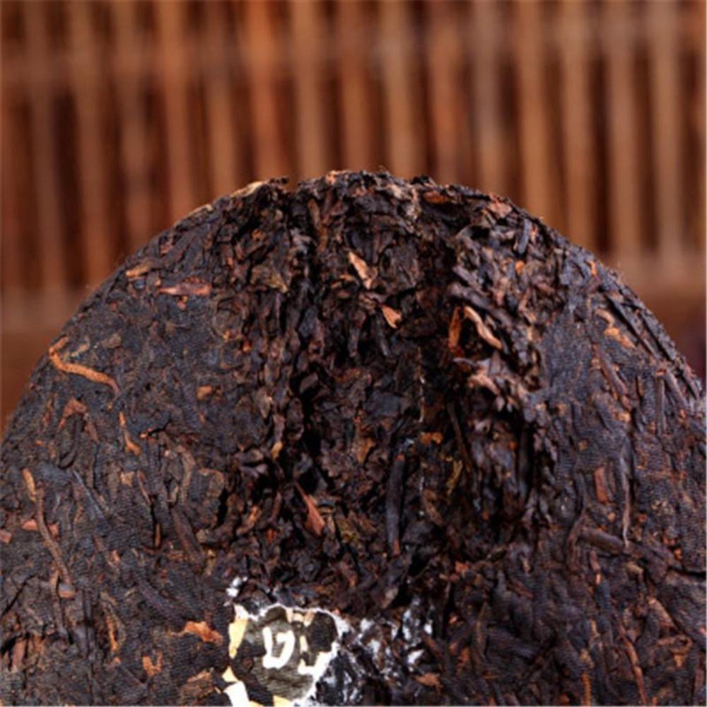 200g Yunnan Pu-erh Ripe Tea Cake, Menghai Old Tree Blend, Fermented Chinese Puerh