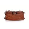 Handcrafted Brown Leather Crossbody Bag for Women – Vintage Goat Leather Shoulder Purse – Medium Size Travel & Daily Use Bag