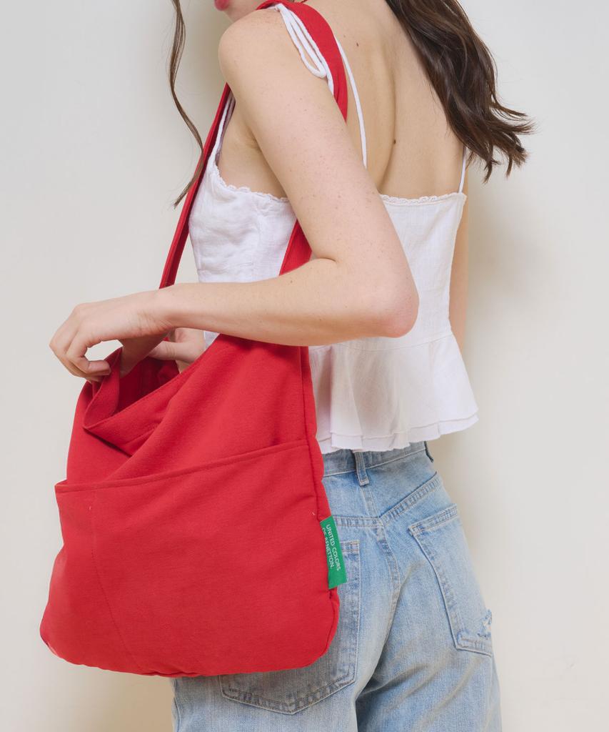 Benetton Easy Shoulder Bag - [Red]