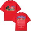 Hot Sale Coachella 2026 Collection Indio California Graphic Print T-shirt Men Women Summer New Tee Loose Casual Oversized Streetwear Harajuku Top