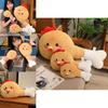 Plush Chicken Leg For Girls Kids Sleep Cushion Gift