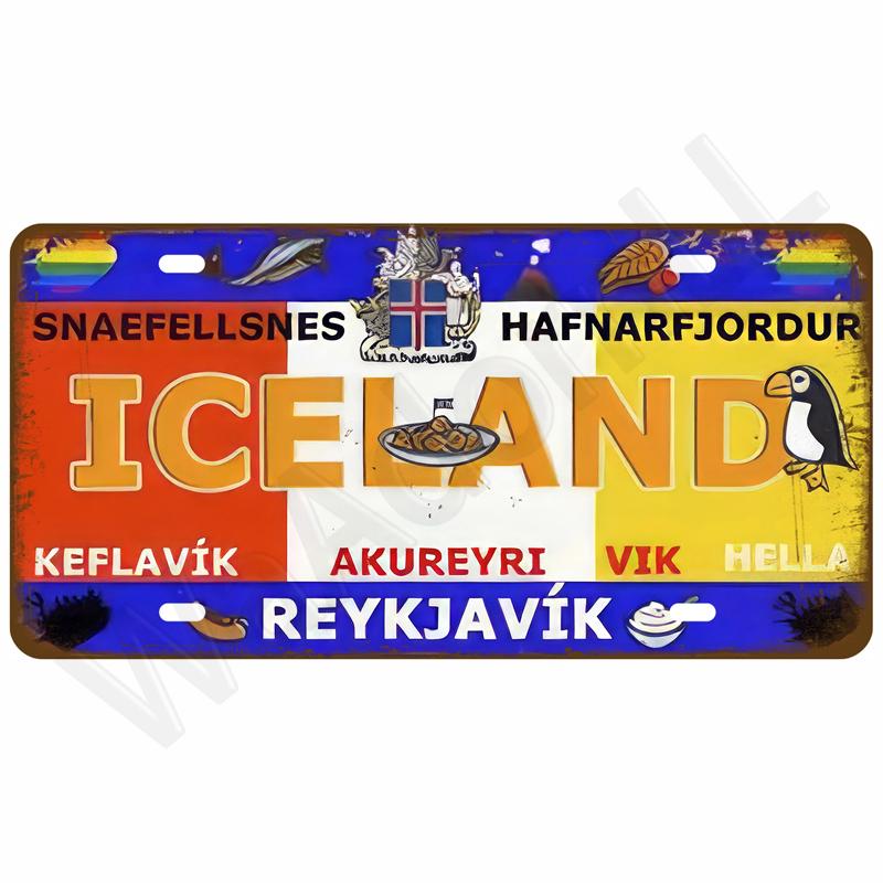 Retro Kovová Znamení Nástěnné Umění Nástěnná Malba Estetický Pokoj Domácí Dekorace Předměty Plakát Vintage Kovová Deska Garážová Dekorace Plechové Znamení Talíře Bar