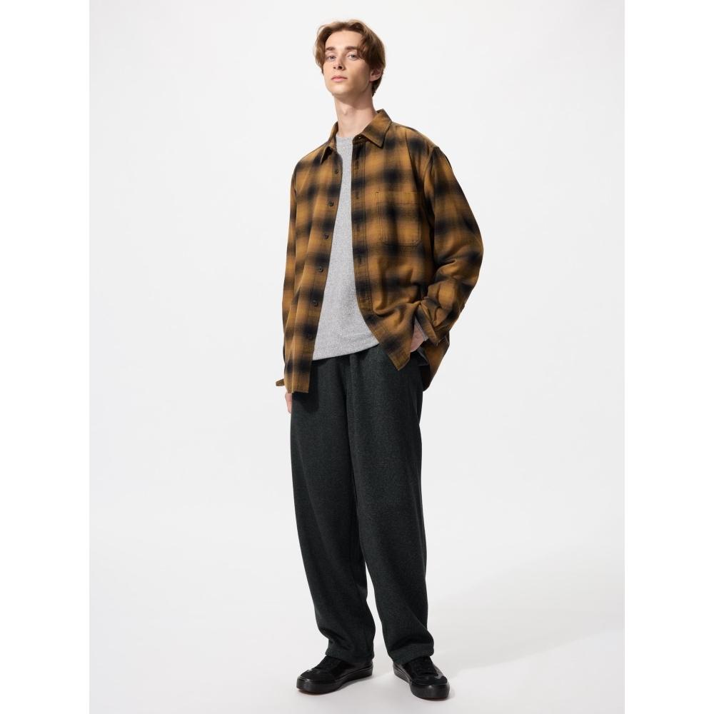 Uniqlo Japan Knit Fleece Easy Ankle Pants