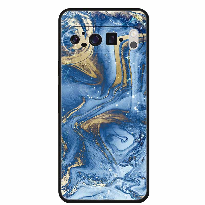 For Google Pixel 10 Pro Case Vivid Graceful Premium Marble TPU Soft Silicone Phone Cases Impact Chic Mineral-Finish Para Cover