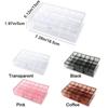2 Layers Jewelry Storage Box Transparent Dust-proof Desktop Jewelry Case Space Saving Large Capacity Necklace Storage Case