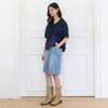 Thursday Island Women Flower Embroidery Ruffle Collar Blouse T264mbl238w