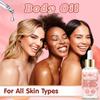 Body Oil-Deep Moisturizing Body Skin With Peach Macaron & Coconut Oil-Enhancing Skin Smoothness-Suitable for All Hair Types, 30ml
