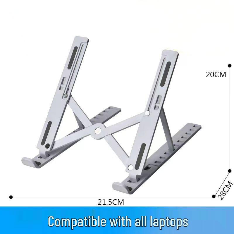 

Регульована алюмінієва підставка для ноутбука з підтримкою охолодження