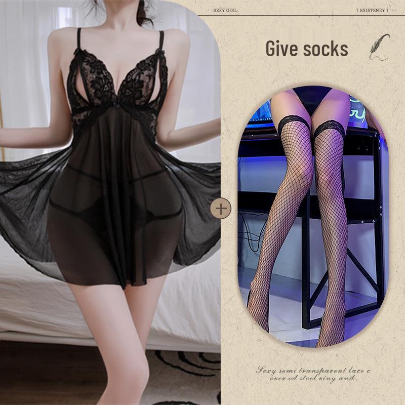 Pure Desire Women's Sensual Style Strappy Nightgown 2025 - Sexy New Pajama Set for Couples