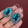 Faceted Indicolite Earring Handmade Jewelry Top Quality Gemstone Earring 925 Sterling Silver Earring Dainty Indicolite Jewelry Gifts For Her