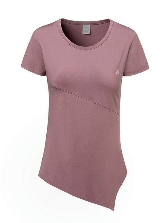 T-shirt de yoga à manches courtes pour femme - Respirant, amincissant, top de sport mi-longueur