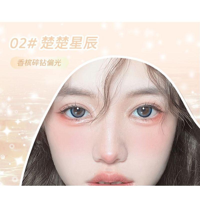 NOVO - Lápis Sombra Galaxy Diamond de Duas Pontas - 4 Cores