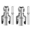 Integrated Internal & External Pipe Threading Tool 1/2in 3/4in 1in Dual-Function PVC Pipe Threader Kit for Electric Drill